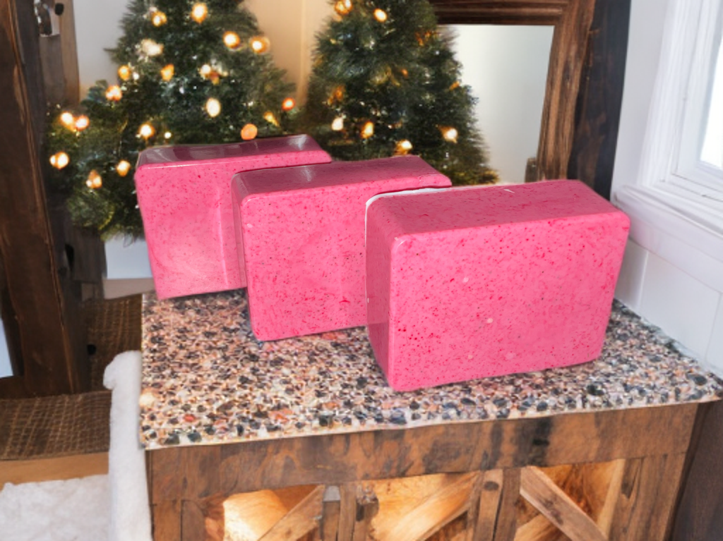Handmade Peppermint Shea Butter Soap
