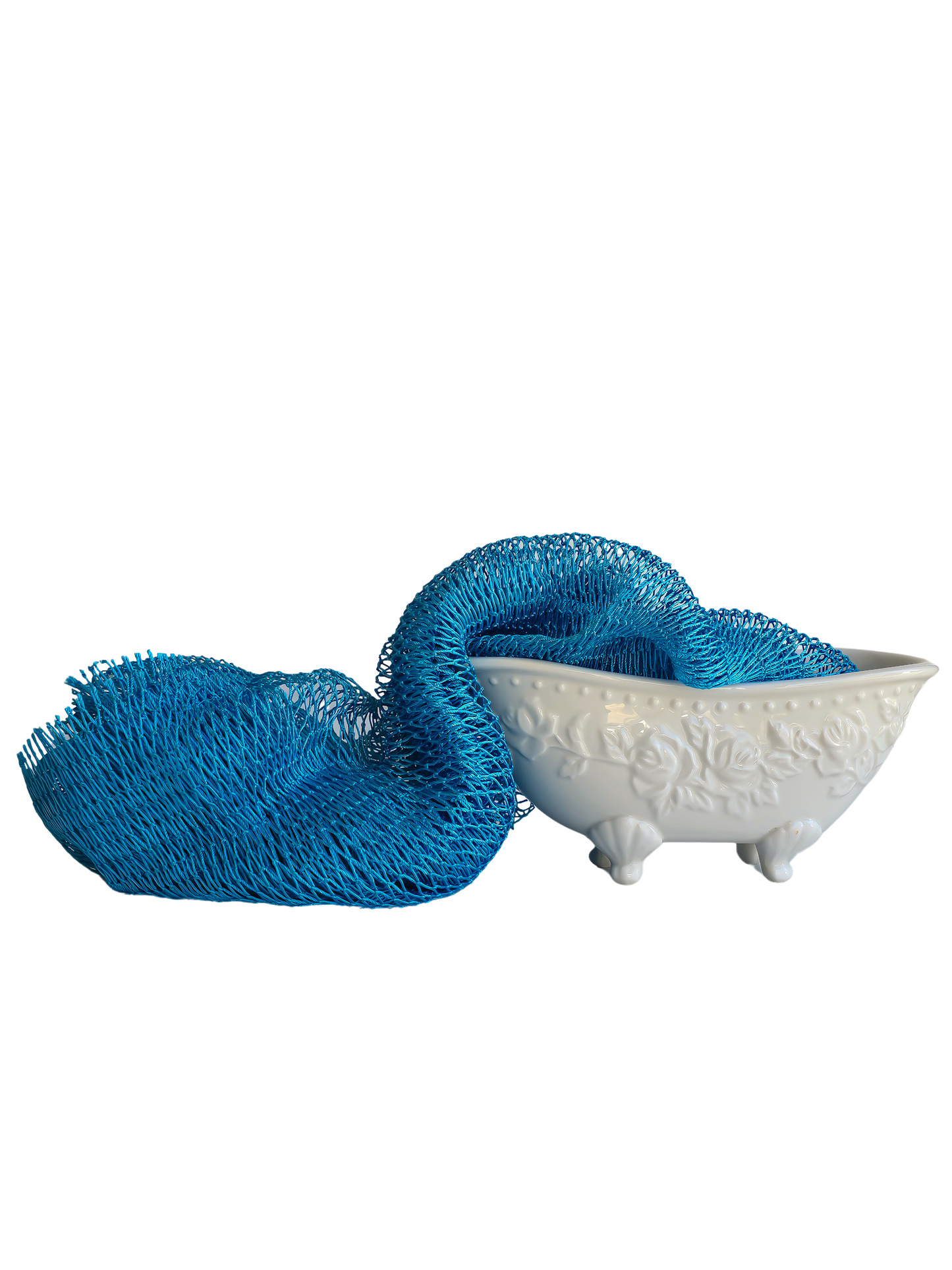 African Exfoliating Net Bath Sponge 45"