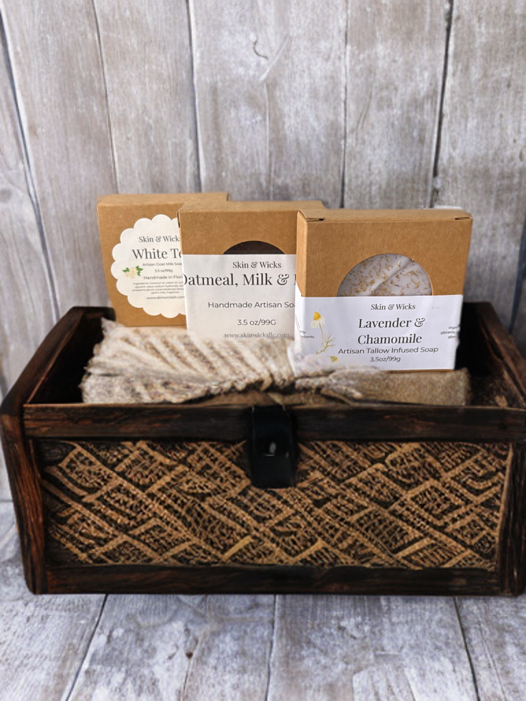 Luxury Handmade Artisan Soap Collection | Skin & Wicks