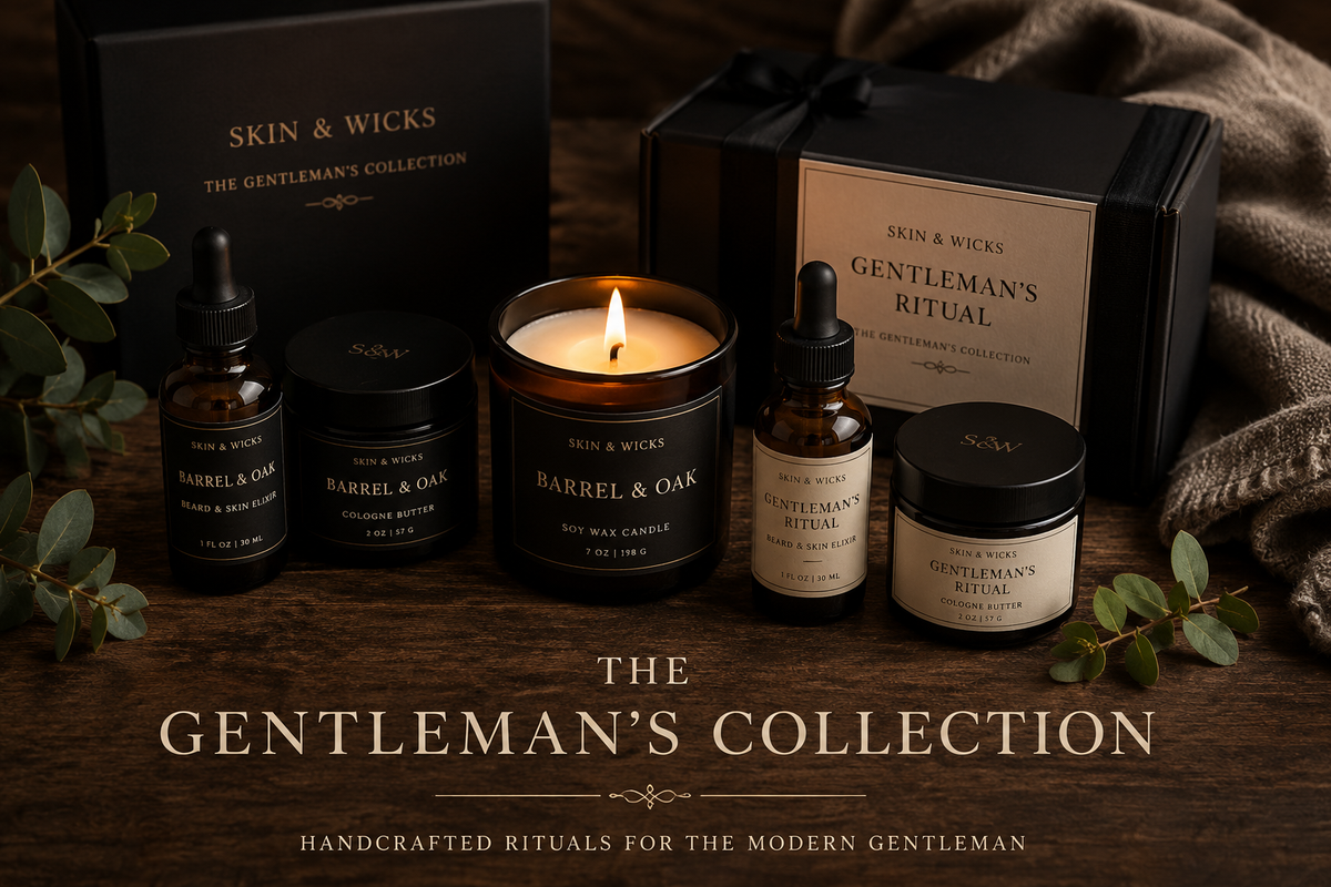 The Gentlemen’s Edit | Men’s Candles, Body Care & Grooming Rituals