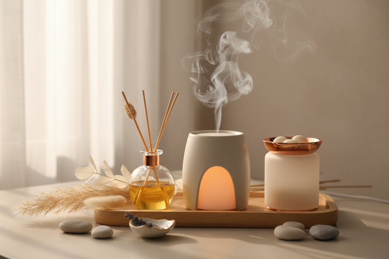 Flameless aromatherapy