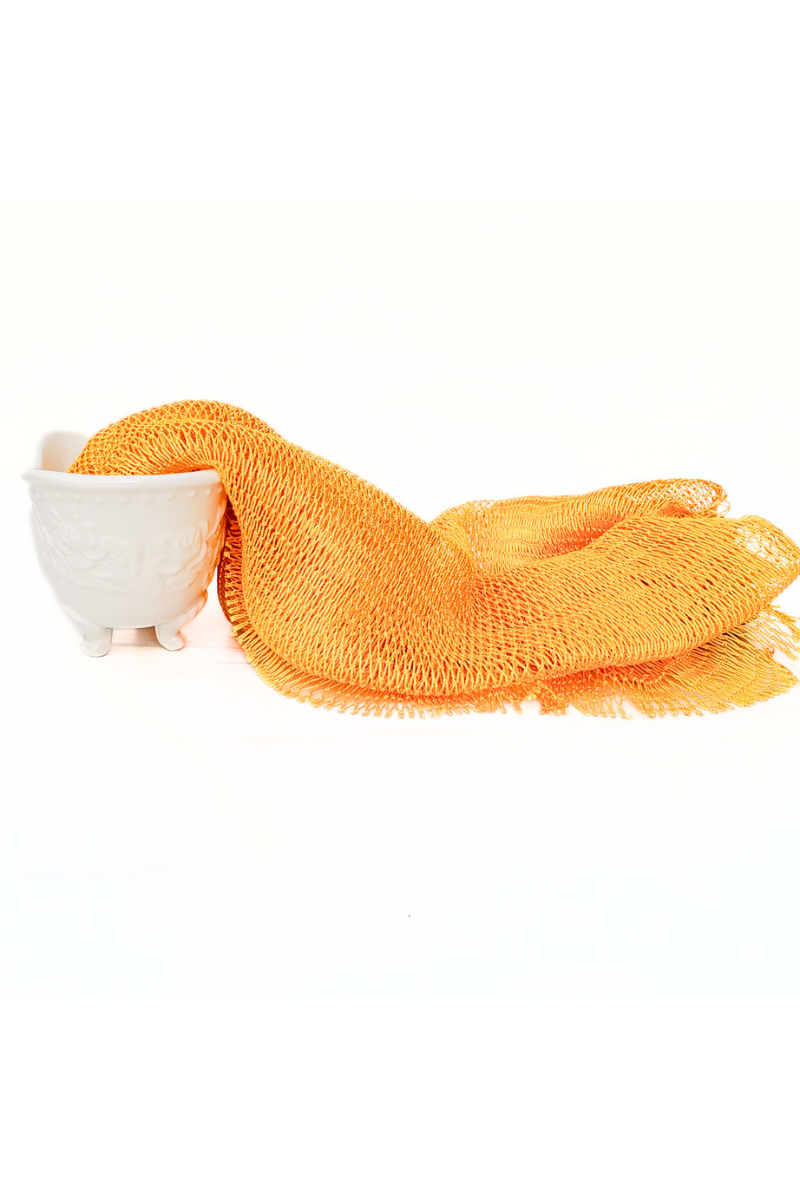 African Exfoliating Net Bath Sponge 45"