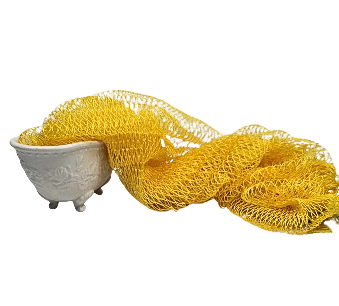 African Exfoliating Net Bath Sponge 45"