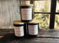 Emberwood Soy Candle | Smoky Wood & Amber Scent