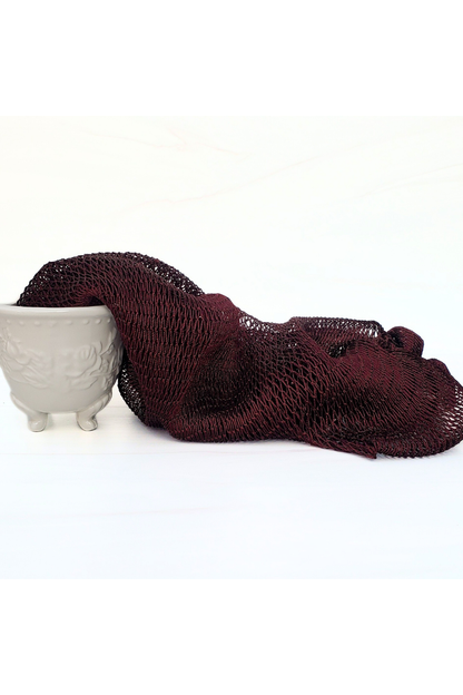 African Exfoliating Net Bath Sponge 45"