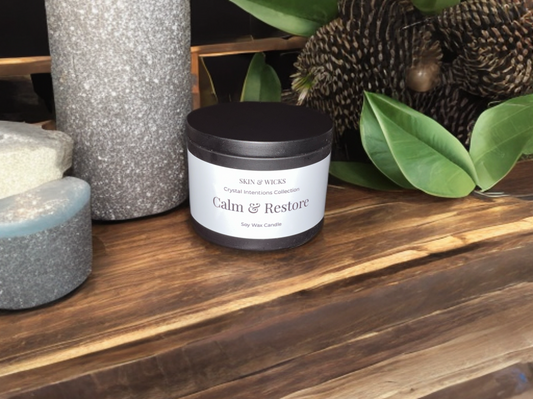 Calm & Restore — Intention Candle