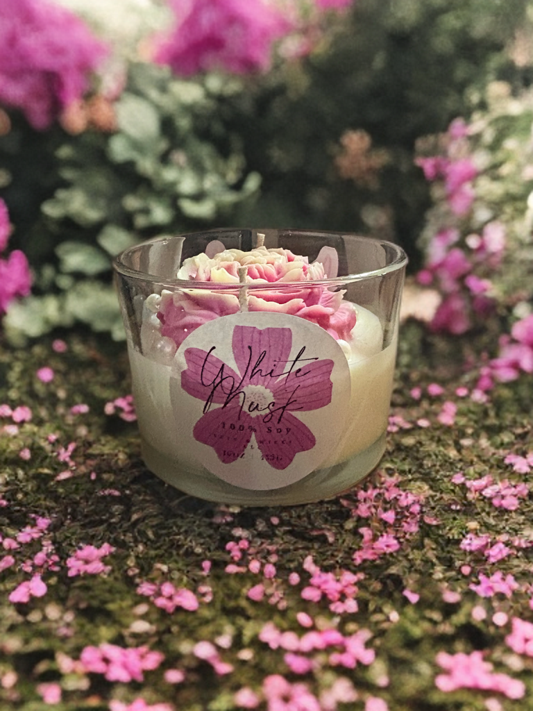 White Musk Soy Candle