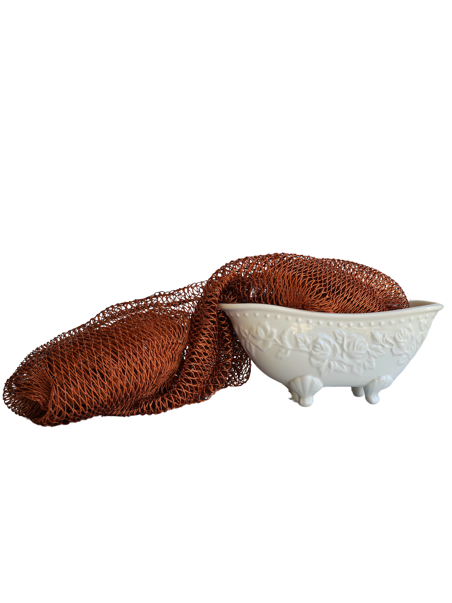 African Exfoliating Net Bath Sponge 45"