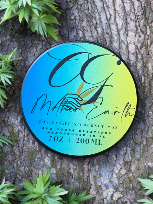 Cannabis Inspired Candle