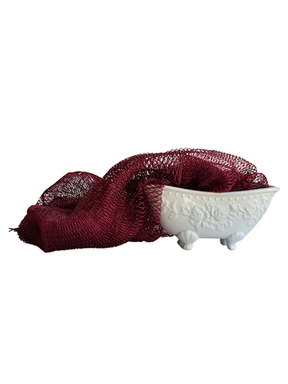 African Exfoliating Net Bath Sponge 45"