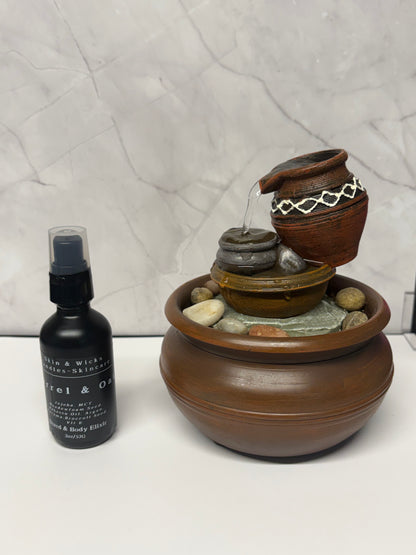 Barrel & Oak Gift Set | Luxury Candle, Beard & Skin Elixir & Cologne Butter | Skin & Wicks