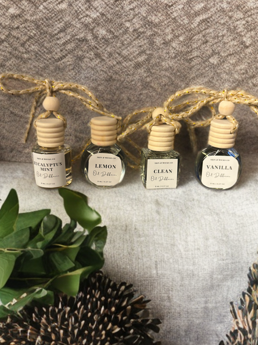 Luxury Car Diffuser | Long-Lasting Auto Fragrance | Skin & Wicks