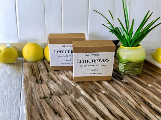 Lemongrass Infused Artisan soap ￼