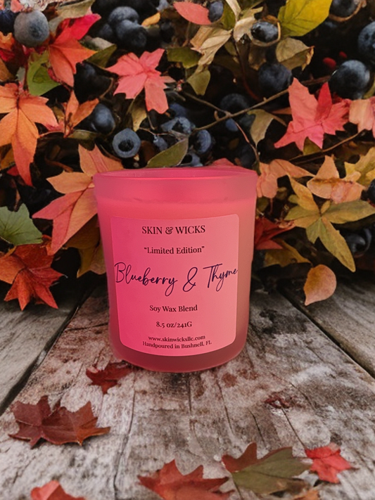 Limited Edition Blueberry & Thyme Soy Candle | 8.5 oz