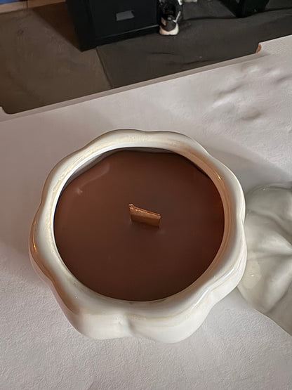 Limited Holiday Edition Chocolate Pumpkin Aromatherapy Candle