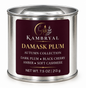 KAMBRYAL Damask Plum Autumn Collection 7.5 oz candle front
